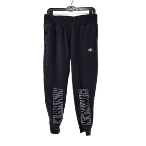 Champion Men's Black Reverse Weave Jogger - L